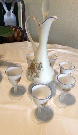 Antique wine set