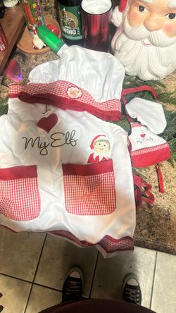 Elf On The Shelf, Kids Apron