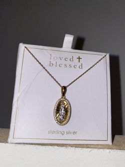 Virgin mary Necklace