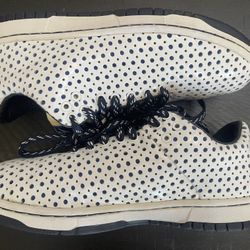 Nike Dunk Low SUPREME VINTAGE WHITE/ROYAL BLUE Womens Size 8