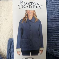 Boston Traders Women's Sherpa-Lined Jacket
