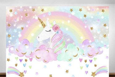 Unicorn Backdrop