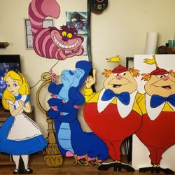 Alice In Wonderland Party Props
