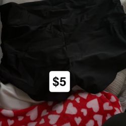 Black Swimming Bottoms Ties On The Sides Size Medium 