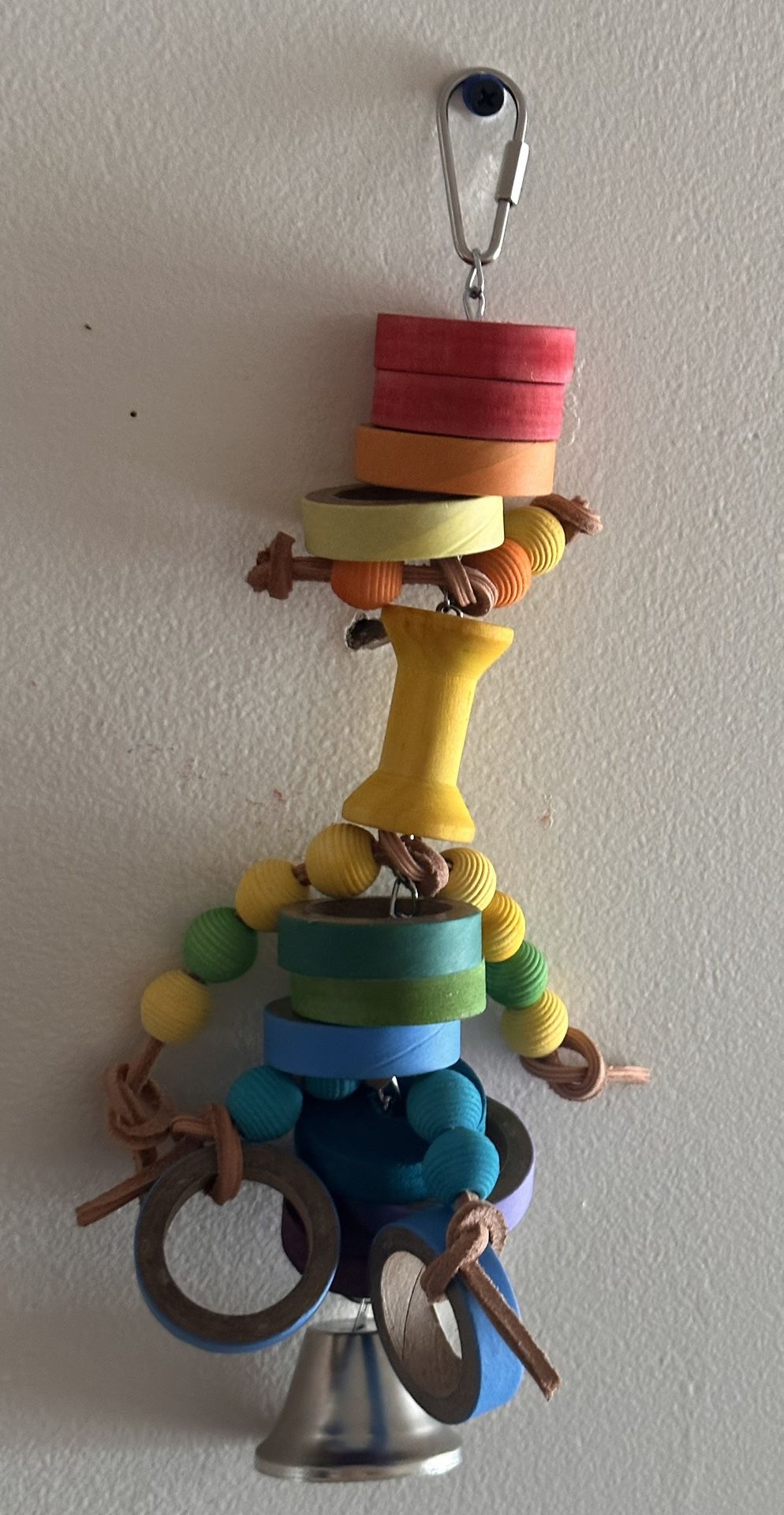 Rainbows & Sunshine Large Hanging Bird Toy 
