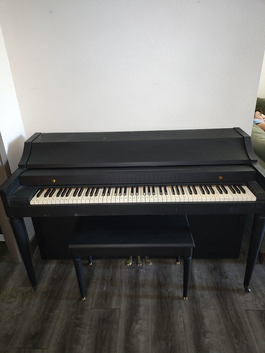 Vintage Full Size Practice Piano