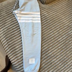 Baby Blue Thom Browne Sweatpants