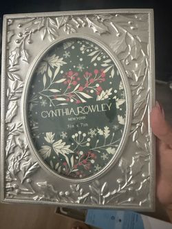 5 x 7 silver picture frame