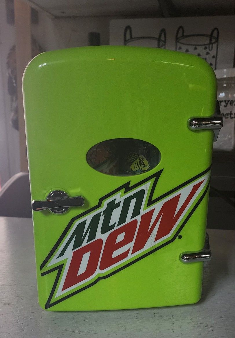 Mountain Dew Mini Fridge