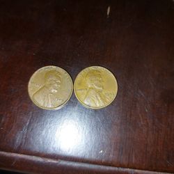 1945 Wheat Pennies 
