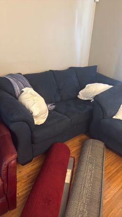 Couch and love seat today only