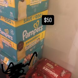ALL FOR $50pampers