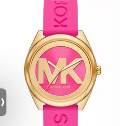 Michael Kors Woman’s Right Pink And Gold