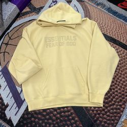 Essentials - Fear Of God / Tuscan Yellow Hoodie / Sz M