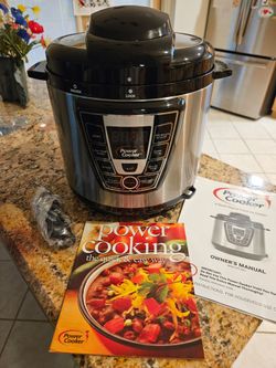 Brand New Power Cooker 6 quart Pressure Cooker