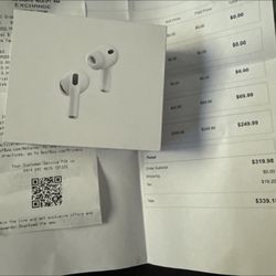 Apple AirPod Pros 3rd Generation Brand New In Box With Receipt 🧾!