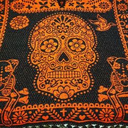 Gabanes De Catrina Con Calaveras !