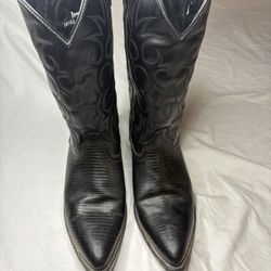 Laredo Black Western Boots 