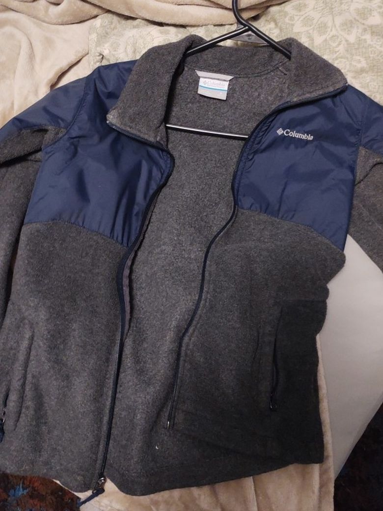 Boys Columbia Fleece Jacket Size Medium