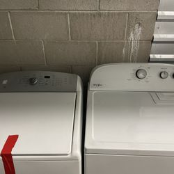 Washer and Gas Dryer