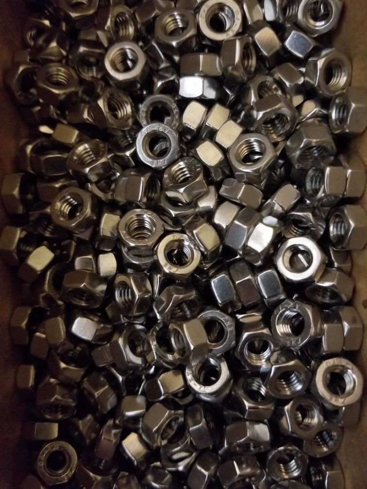 M5 STAINLESS Hex Nuts 100PACK