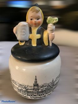 Vintage W. Germany Munchen Monk Jar