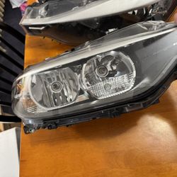 2014 BMW 3 Series Headlight Assemblies / 328i / OEM / Good Condition