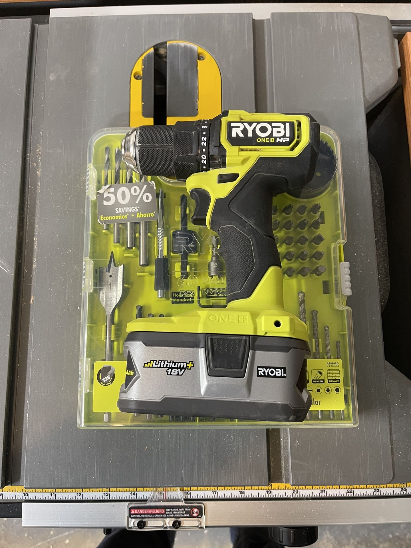 Ryobi HP Drill Kit