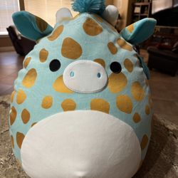 Rare Zelia The Giraffe Squishmallow 20 Inches Like New Condition With Tag