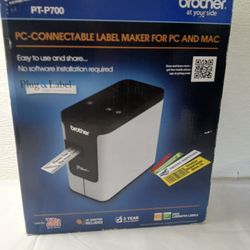 New! Brother P-Touch PT-P700 PC-Connectable Label Printer