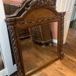 Wood Framed Mirror
