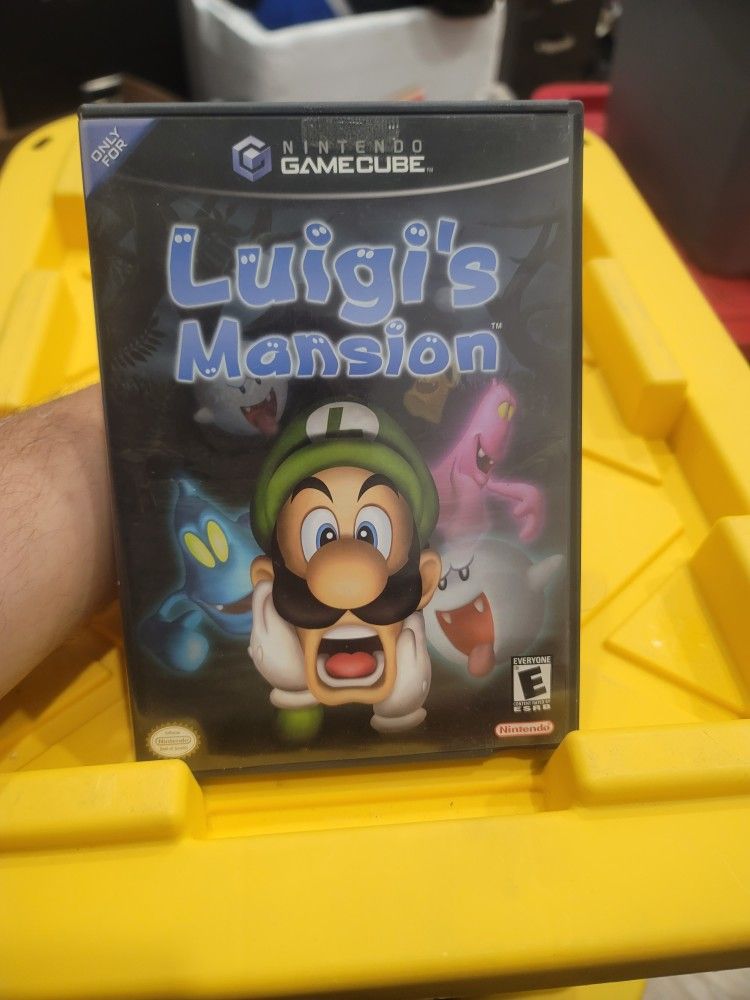 NINTENDO GAMECUBE LUIGIS MANSION EXCELLENT CONDITION CIB