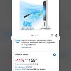 Portable Evaporative Tower Fan