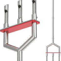 Manual Lawn Aerator - 42 Inch. 304 Stainless Steel Aerator Lawn Tool,