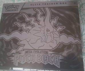 Mega Evolution Pitch Black: Elite Trainer Box Factory Sealed