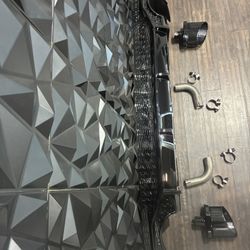 For Audi Q5 2018-2021 SQ5 Style S-line Rear Diffuser With Tailpipe Exhaust Tips