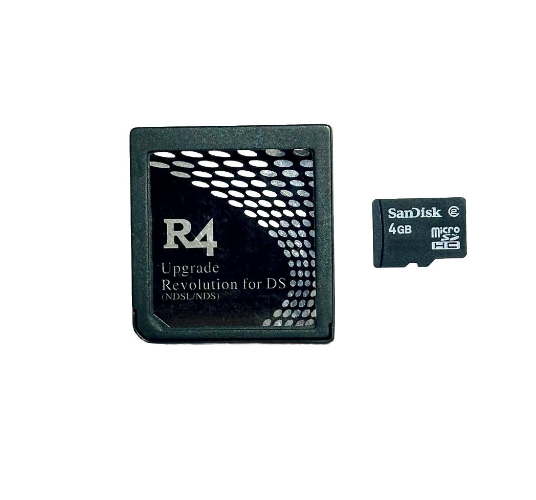 R4 Revolution For DS With 4GB Micro SD Card With Games