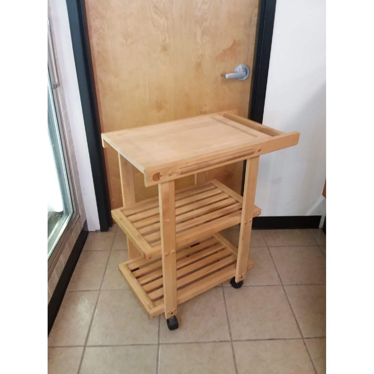 Wooden Kitchen Cart