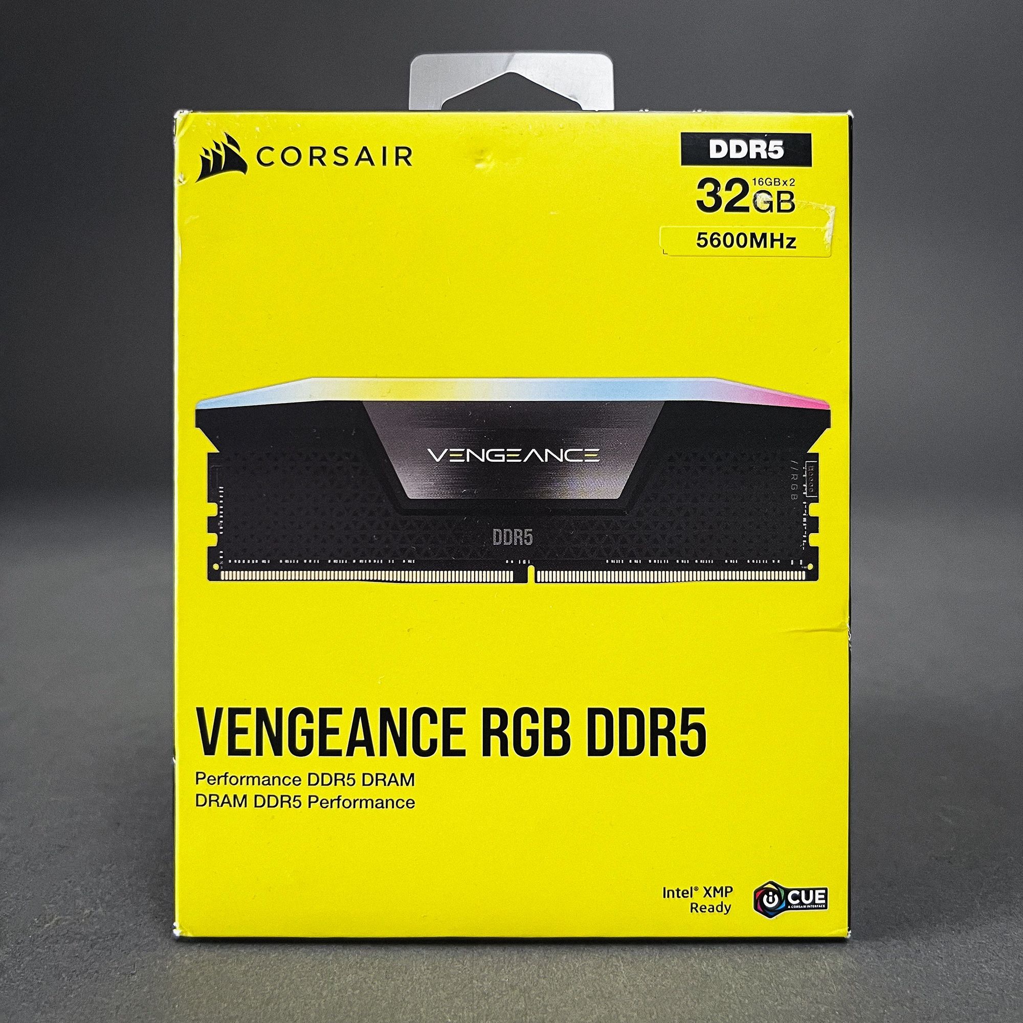 CORSAIR VENGEANCE RGB DDR5 32GB (2x16GB) 5600MHz Gaming Desktop