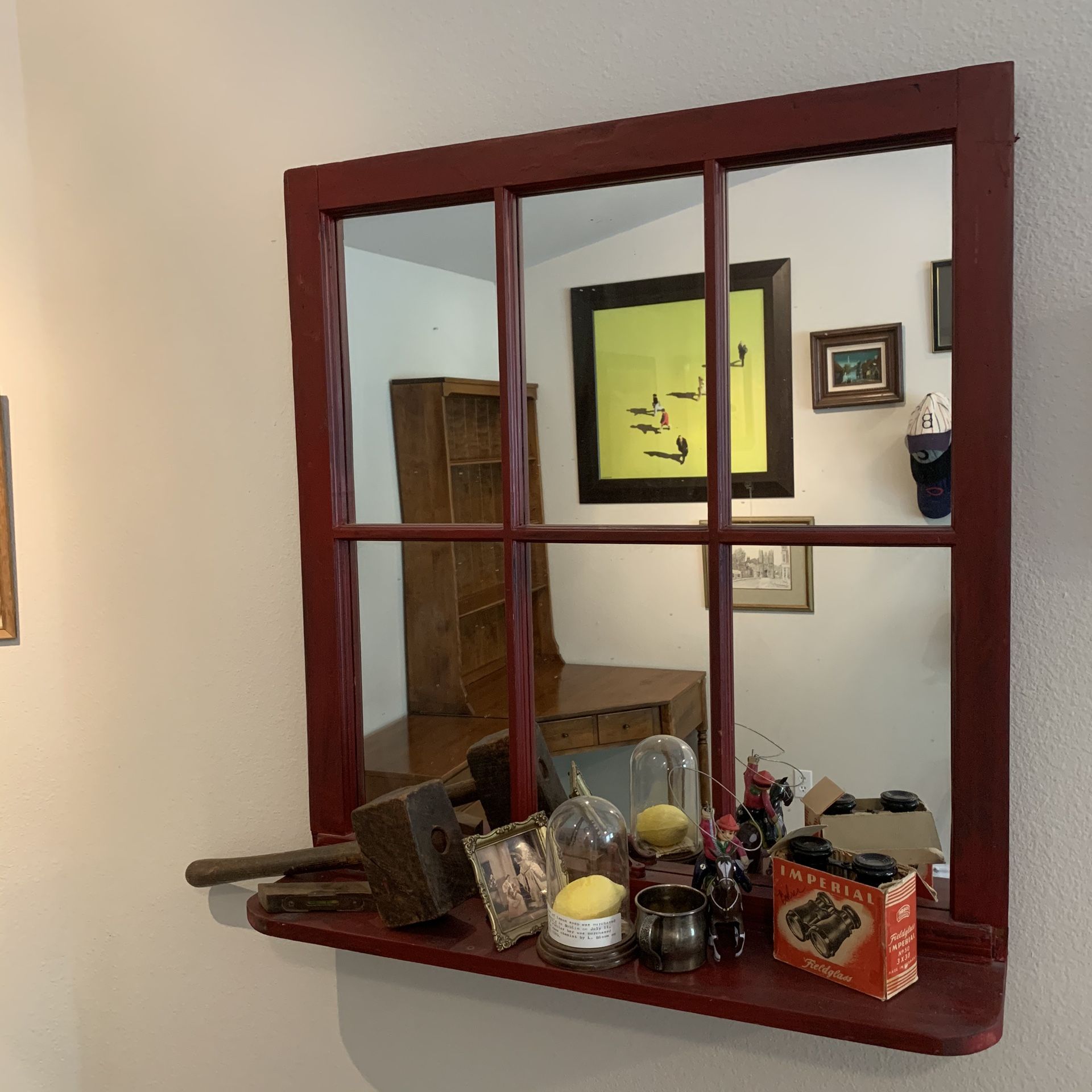 Window Mirror Shelf