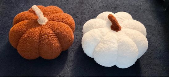 2 soft pumpkins