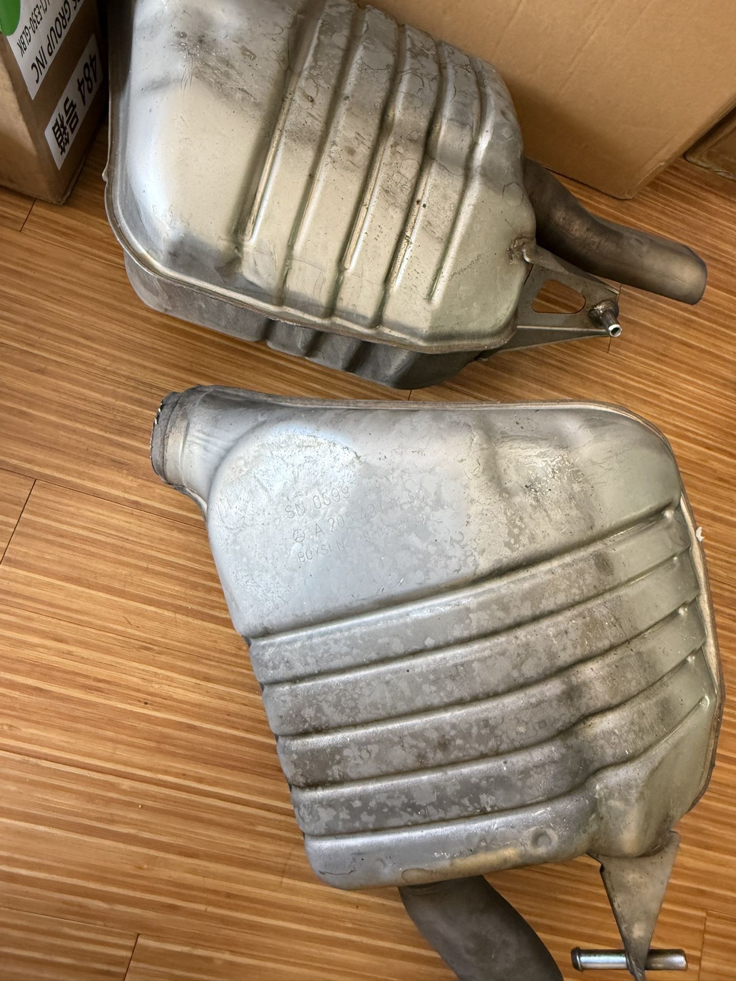 Mercedes Muffler set OEM