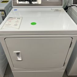 Speed Queen 7.0 Cu. Ft. White Electric Dryer - Made in USA - Model : DR7004WE - MSRP 1669