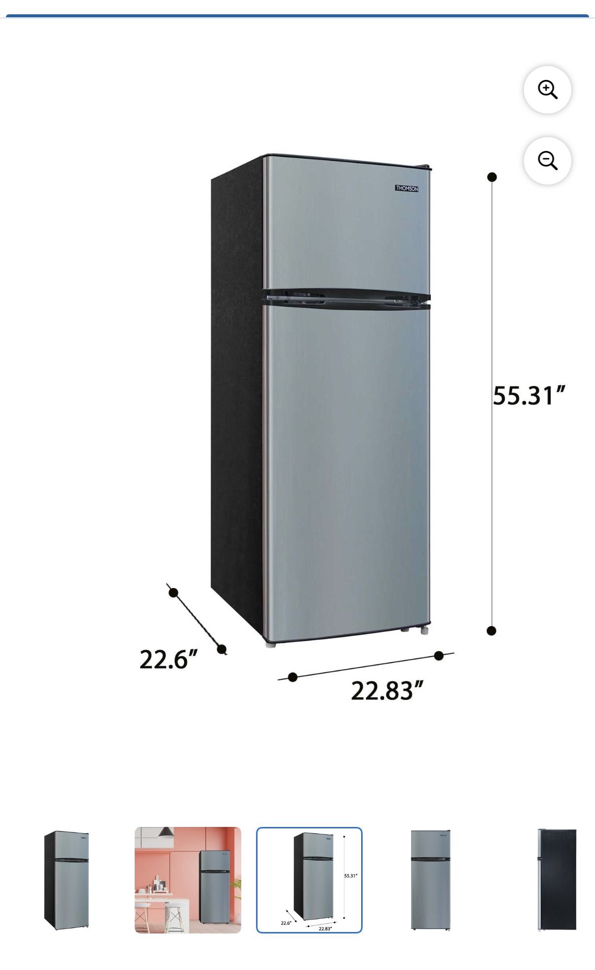 Top-Freezer Refrigerator Mini Fridge
