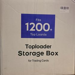 Toploader Storage Box for Trading Cards