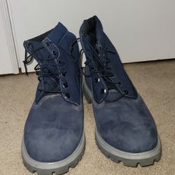 Timberland work boots construction boots blue size 13 