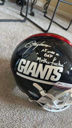 Lawrence Taylor signed New York Giants  Helmet