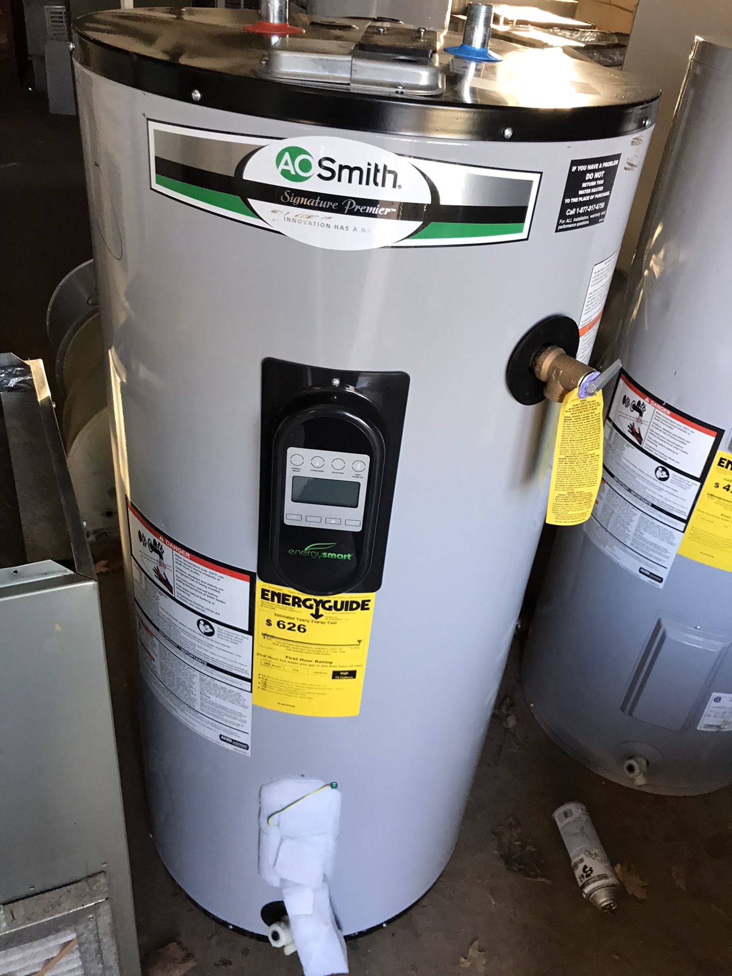 50 Gallon Electric AO smith water heater tank