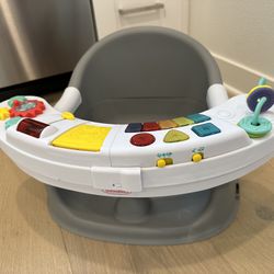 Infantino Booster Seat Music And Lights Open Tray For Eating