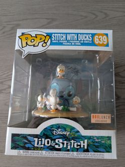 Funko pop stitch with ducks 639